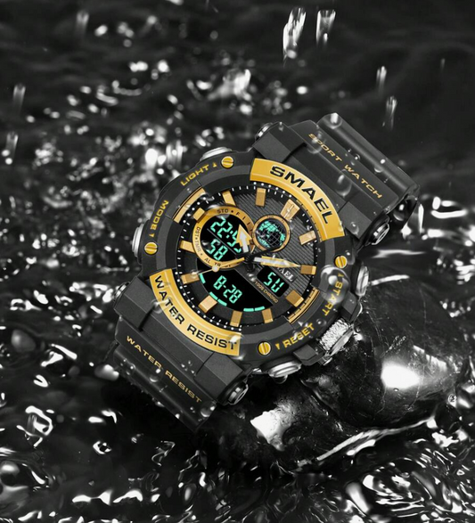 Versatile Luminous Multifunctional Waterproof Electronic Watch